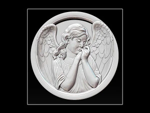 angel relief 3D Print Model