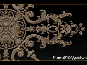 decorative ornament cnc wooden cutting 3D Принт Модель