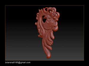 eagle pendant jewelry 3D Print Model