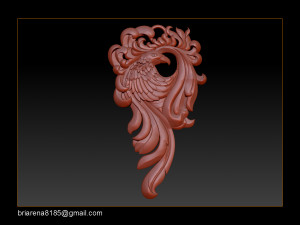 eagle pendant jewelry 3D Print Model
