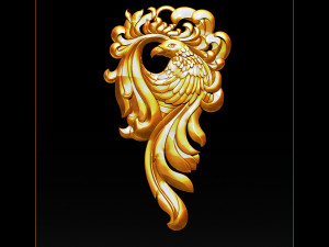 eagle pendant jewelry 3D Print Model