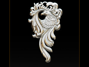 eagle pendant jewelry 3D Print Model