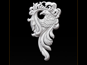 eagle pendant jewelry 3D Print Model