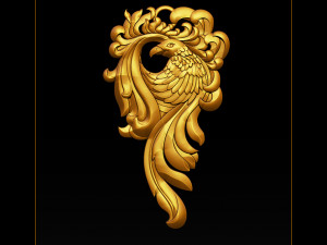 eagle pendant jewelry 3D Print Model