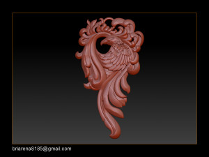 eagle pendant jewelry 3D Print Model