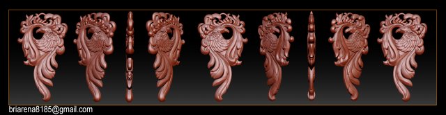eagle pendant jewelry 3D Print Model .c4d .max .obj .3ds .fbx .stl .blend 