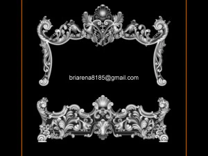 classic bed 3d relief models 3D Print Model