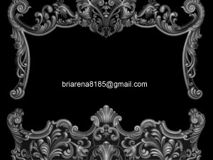 classic bed 3d relief models 3D Print Model