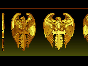 eagle pendant jewelry 3Dプリントモデル