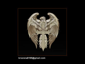 eagle pendant jewelry 3D Print Model