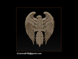 eagle pendant jewelry 3D Print Model