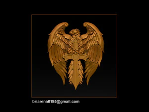 eagle pendant jewelry 3D Print Model
