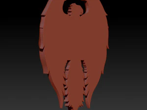 eagle pendant jewelry 3D Print Model