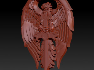 eagle pendant jewelry Modelo de Impressão 3D