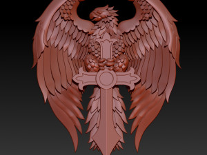 eagle pendant jewelry Modelo de Impressão 3D