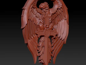 eagle pendant jewelry 3D Print Model