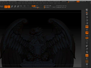 eagle pendant jewelry 3D Print Model