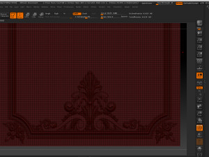 carved door 3d print model 3D Baskı Modeli