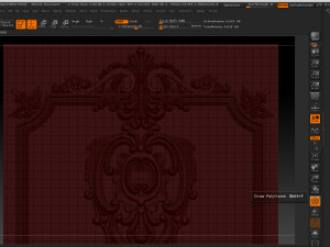 carved door 3d print model 3D Baskı Modeli