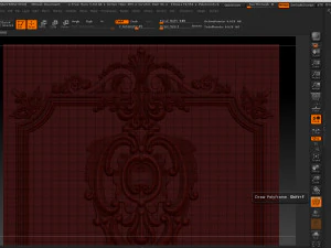 carved door 3d print model 3D Print Model