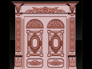 3d stl models cnc router - door 3d print model 3D 프린트 모델