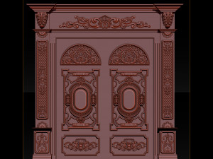 3d stl models cnc router - door 3d print model 3D 프린트 모델