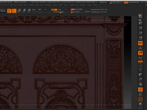 3d stl models cnc router - door 3d print model 3D Print Model