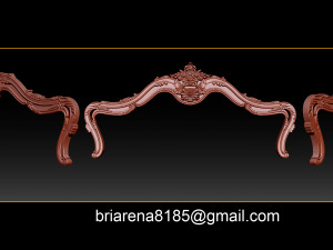 bed 3d relief models stl files used for cnc router 3D Print Model