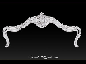 bed 3d relief models stl files used for cnc router 3D Print Model
