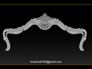 bed 3d relief models stl files used for cnc router 3D Print Model