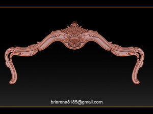 bed 3d relief models stl files used for cnc router 3D Print Model