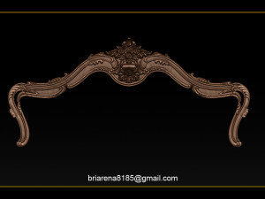 bed 3d relief models stl files used for cnc router 3D Print Model
