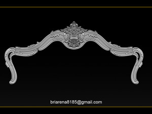 bed 3d relief models stl files used for cnc router 3D Print Model