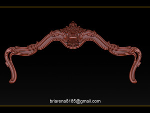 bed 3d relief models stl files used for cnc router 3D Print Model