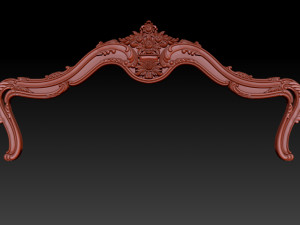 bed 3d relief models stl files used for cnc router 3D Print Model