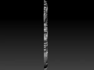 mirror classical carved frame 3D Print Model
