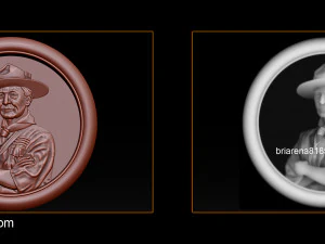 seigneur baden-powell Modèles 3D en vedette