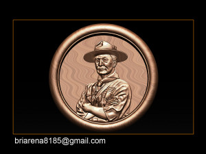 lord baden-powell 3D Print Model