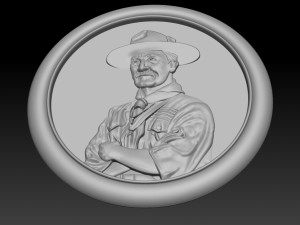 lord baden-powell 3D Print Model