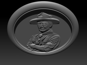 lord baden-powell 3D Print Model