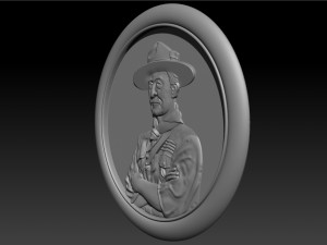 lord baden-powell 3D Print Model
