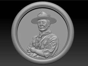 lord baden-powell 3D Print Model