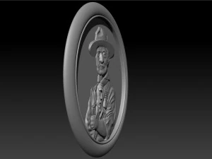 lord baden-powell 3D Print Model