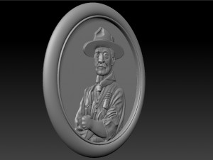 lord baden-powell 3D Print Model