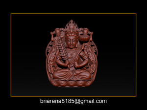 pendant guanyin bodhisattva Modelo de impresión 3D
