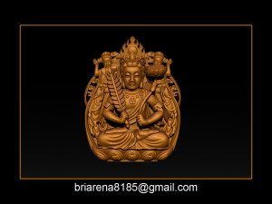 pendant guanyin bodhisattva Modelo de impresión 3D