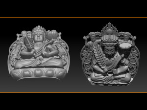 pendant guanyin bodhisattva Modelo de impresión 3D
