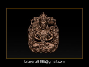 pendant guanyin bodhisattva Modelo de impresión 3D