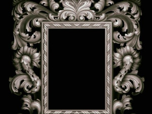 mirror frame 3d - cnc machine - 3d cn 3D 프린트 모델