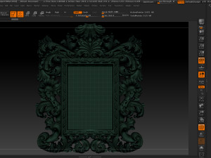 mirror frame 3d - cnc machine - 3d cn 3D 프린트 모델
